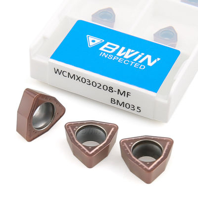 Wcmx 030208 CNC-Karbideinsätze Edelstahl-Wolframkarbideinsätze