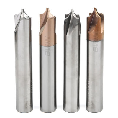 Innerer R 2 Grad des Flöten-Fräser-HRC55 für festes Karbid-Aluminium