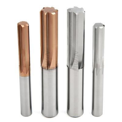 Flöten-Schaftfräser-gerades Bohrwerkzeug des Hartmetall-HRC55 6 für CNC